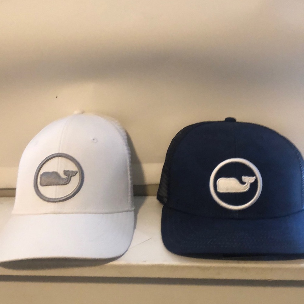 2 NWT Vineyard Vines Adjustable Trucker Hats.  Never worn